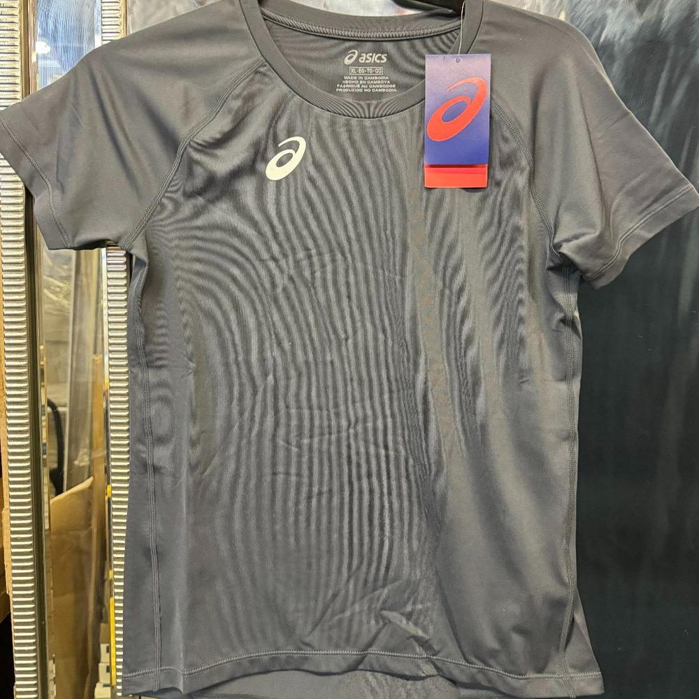Woman ASICS Top Gray size Xtra Large